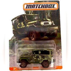 2016 Matchbox Camouflage Series TOYOTA LAND CRUISER FJ40 Die Cast New